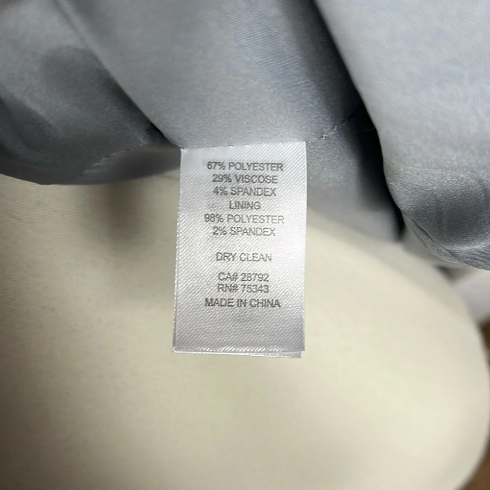 Joie Light Grey Long Open‎ Front Blazer.